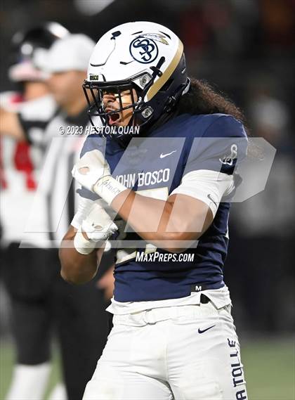 Thumbnail 3 in San Clemente @ St. John Bosco (CIF-SS D1 Playoff) photogallery.