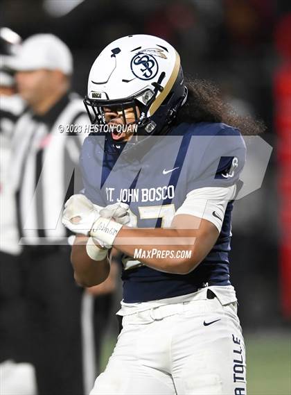 Thumbnail 2 in San Clemente @ St. John Bosco (CIF-SS D1 Playoff) photogallery.
