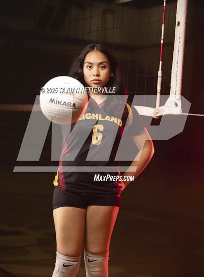 Thumbnail 1 in Highland Volleyball (Team & Individual) photogallery.