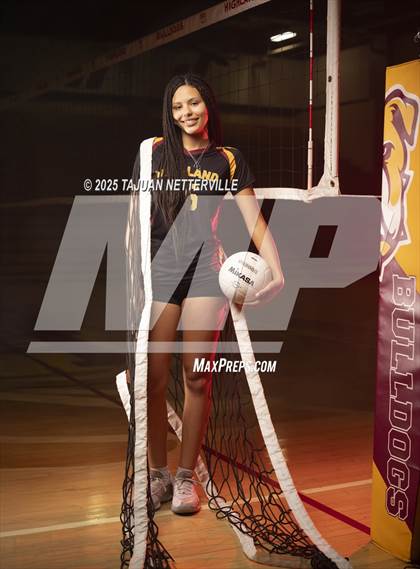 Thumbnail 2 in Highland Volleyball (Team & Individual) photogallery.