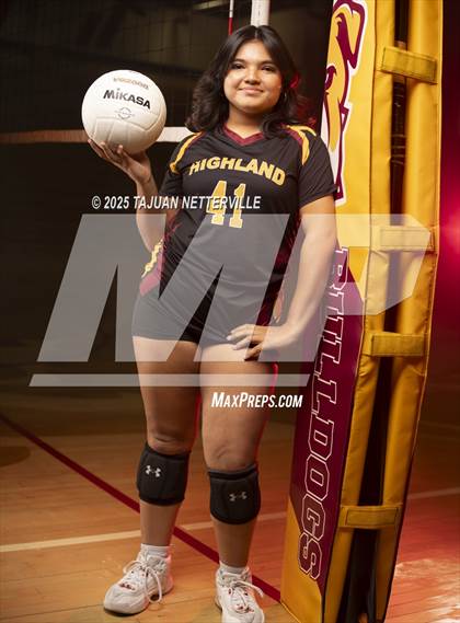 Thumbnail 1 in Highland Volleyball (Team & Individual) photogallery.