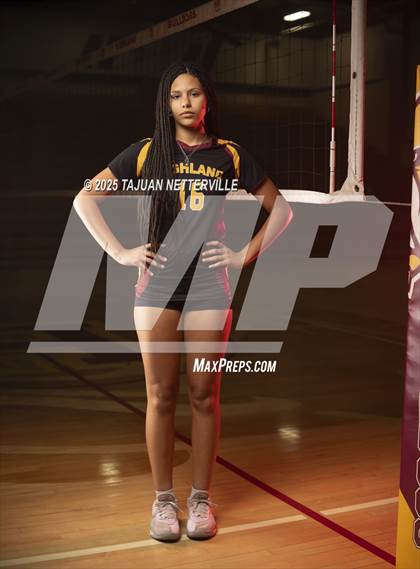 Thumbnail 3 in Highland Volleyball (Team & Individual) photogallery.