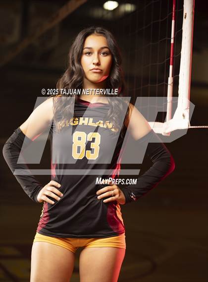 Thumbnail 1 in Highland Volleyball (Team & Individual) photogallery.