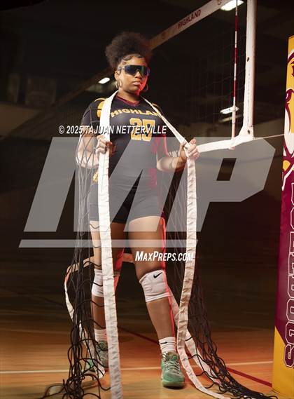 Thumbnail 2 in Highland Volleyball (Team & Individual) photogallery.