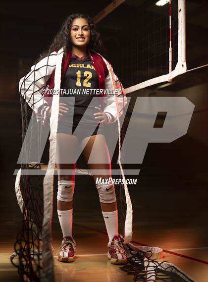 Thumbnail 1 in Highland Volleyball (Team & Individual) photogallery.