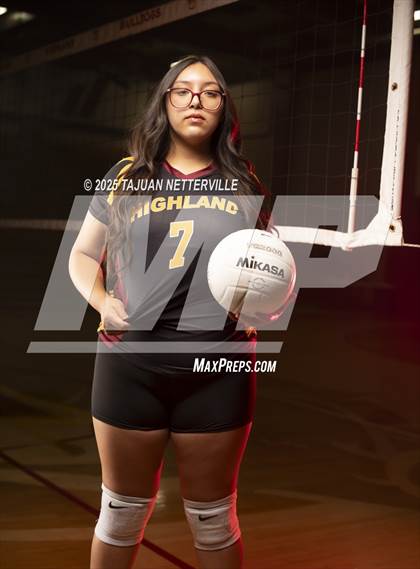Thumbnail 1 in Highland Volleyball (Team & Individual) photogallery.
