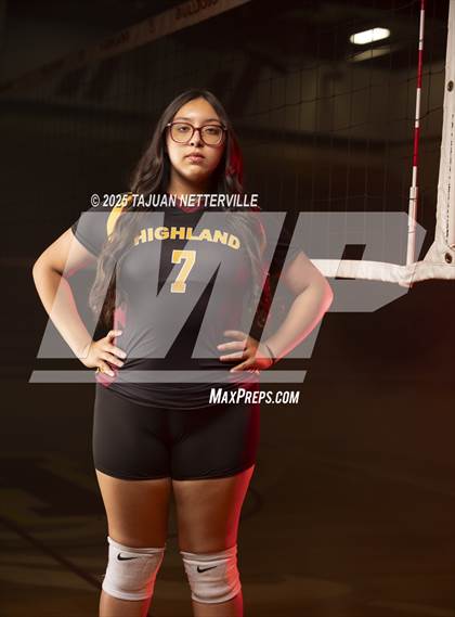 Thumbnail 2 in Highland Volleyball (Team & Individual) photogallery.