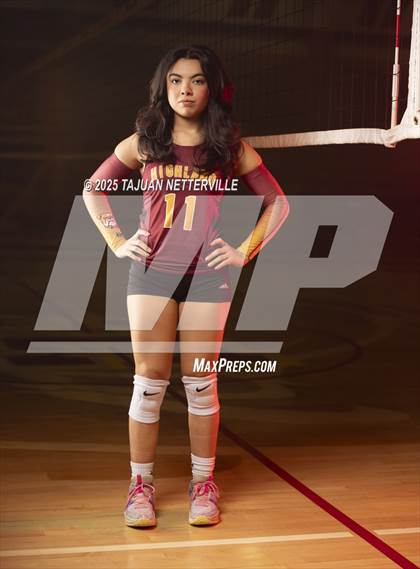 Thumbnail 2 in Highland Volleyball (Team & Individual) photogallery.
