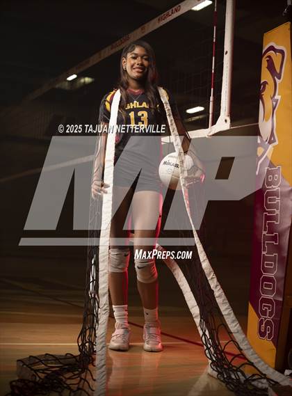 Thumbnail 1 in Highland Volleyball (Team & Individual) photogallery.