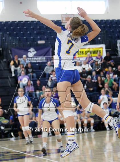 Thumbnail 1 in Mission Oak vs. Bakersfield Christian (CIF Central D3 Final) photogallery.