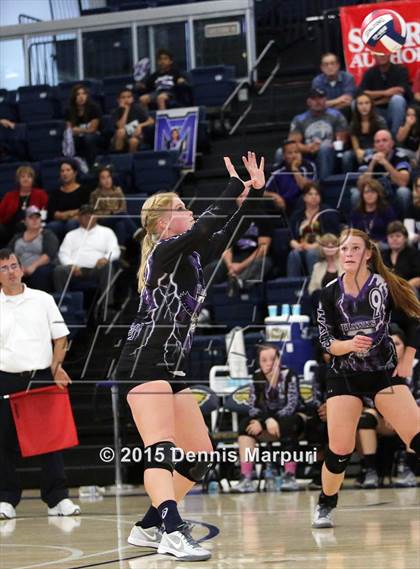Thumbnail 3 in Mission Oak vs. Bakersfield Christian (CIF Central D3 Final) photogallery.
