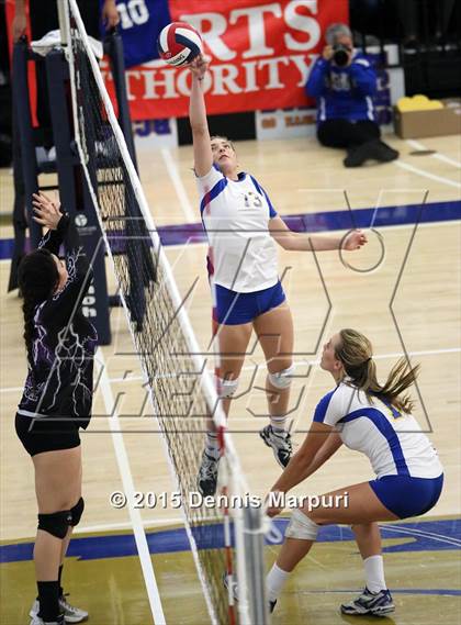 Thumbnail 2 in Mission Oak vs. Bakersfield Christian (CIF Central D3 Final) photogallery.