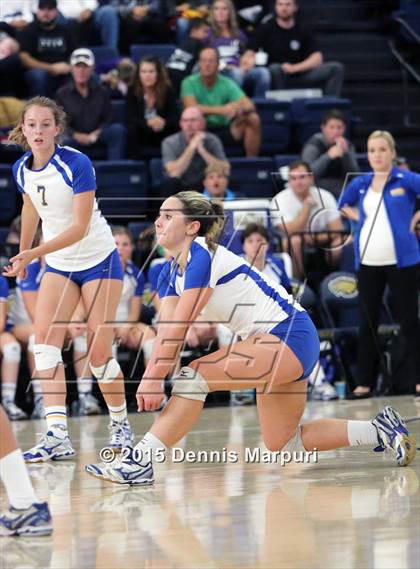 Thumbnail 1 in Mission Oak vs. Bakersfield Christian (CIF Central D3 Final) photogallery.