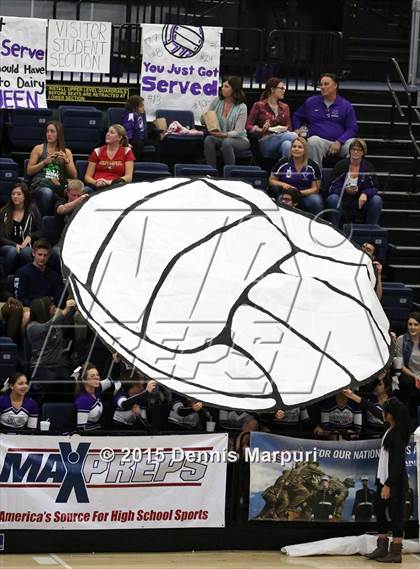 Thumbnail 1 in Mission Oak vs. Bakersfield Christian (CIF Central D3 Final) photogallery.