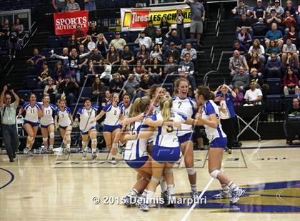 Thumbnail 3 in Mission Oak vs. Bakersfield Christian (CIF Central D3 Final) photogallery.