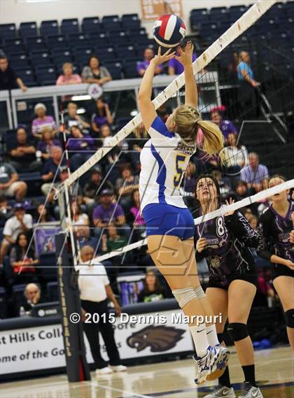Thumbnail 2 in Mission Oak vs. Bakersfield Christian (CIF Central D3 Final) photogallery.