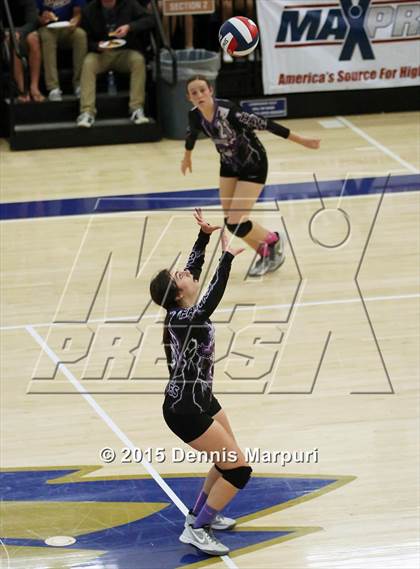 Thumbnail 1 in Mission Oak vs. Bakersfield Christian (CIF Central D3 Final) photogallery.