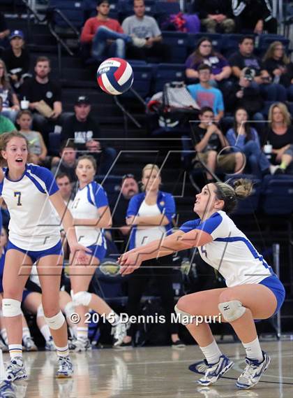 Thumbnail 2 in Mission Oak vs. Bakersfield Christian (CIF Central D3 Final) photogallery.