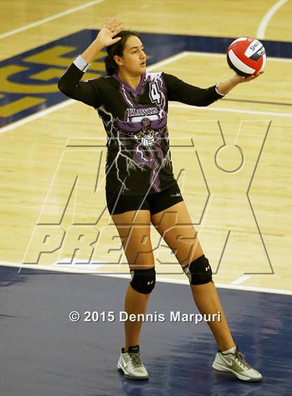 Thumbnail 1 in Mission Oak vs. Bakersfield Christian (CIF Central D3 Final) photogallery.