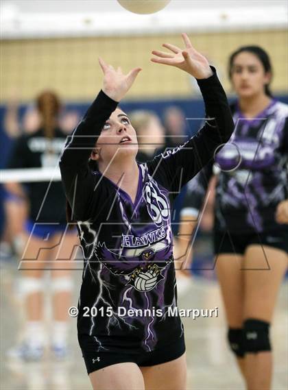 Thumbnail 1 in Mission Oak vs. Bakersfield Christian (CIF Central D3 Final) photogallery.