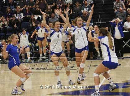 Thumbnail 2 in Mission Oak vs. Bakersfield Christian (CIF Central D3 Final) photogallery.