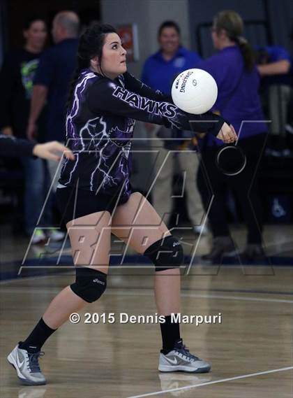 Thumbnail 1 in Mission Oak vs. Bakersfield Christian (CIF Central D3 Final) photogallery.