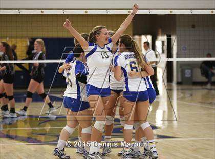 Thumbnail 1 in Mission Oak vs. Bakersfield Christian (CIF Central D3 Final) photogallery.