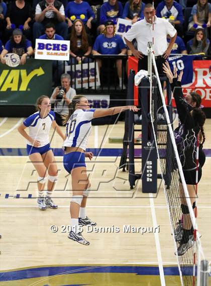 Thumbnail 2 in Mission Oak vs. Bakersfield Christian (CIF Central D3 Final) photogallery.