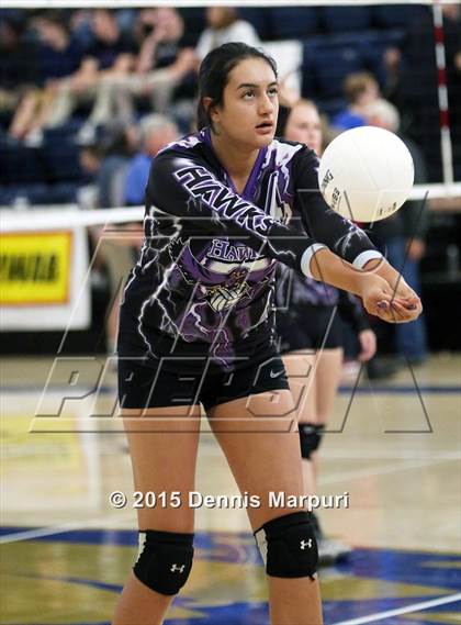 Thumbnail 1 in Mission Oak vs. Bakersfield Christian (CIF Central D3 Final) photogallery.
