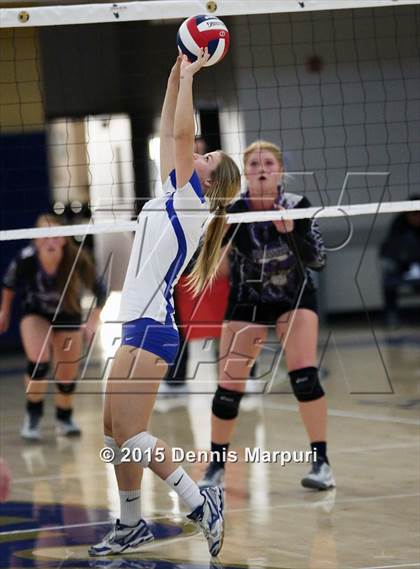 Thumbnail 2 in Mission Oak vs. Bakersfield Christian (CIF Central D3 Final) photogallery.