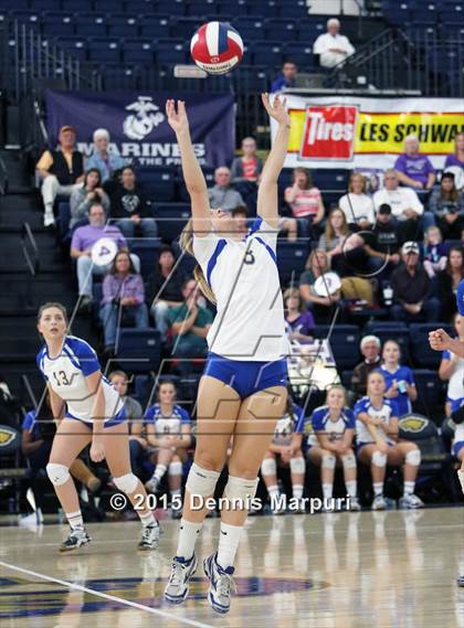 Thumbnail 1 in Mission Oak vs. Bakersfield Christian (CIF Central D3 Final) photogallery.