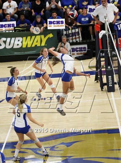 Thumbnail 1 in Mission Oak vs. Bakersfield Christian (CIF Central D3 Final) photogallery.