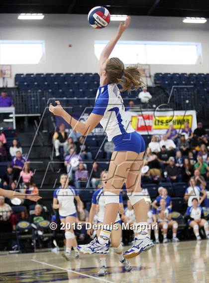 Thumbnail 2 in Mission Oak vs. Bakersfield Christian (CIF Central D3 Final) photogallery.