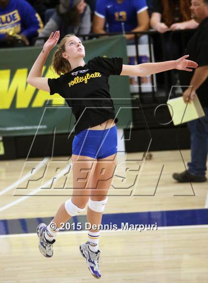 Thumbnail 2 in Mission Oak vs. Bakersfield Christian (CIF Central D3 Final) photogallery.