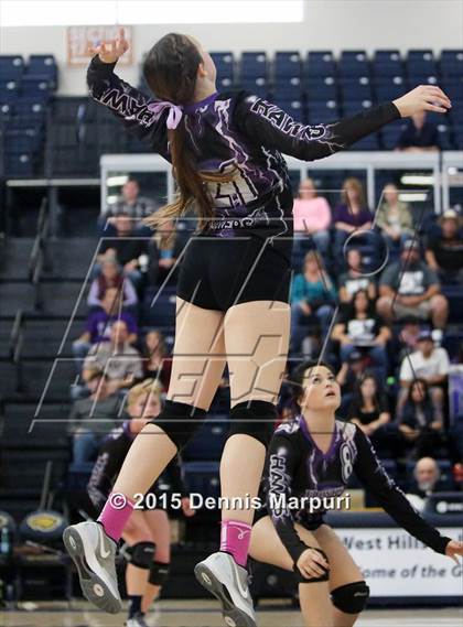 Thumbnail 1 in Mission Oak vs. Bakersfield Christian (CIF Central D3 Final) photogallery.
