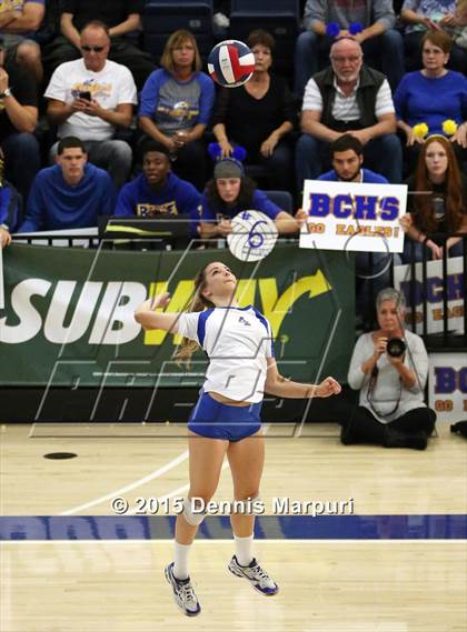 Thumbnail 3 in Mission Oak vs. Bakersfield Christian (CIF Central D3 Final) photogallery.