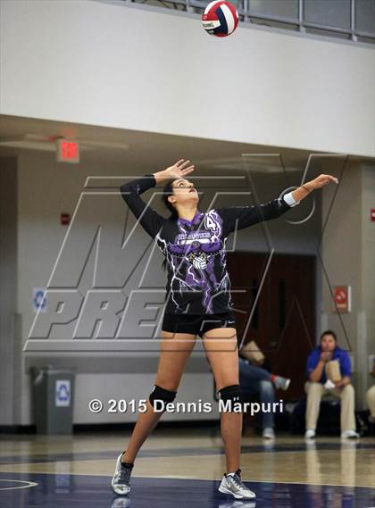 Thumbnail 1 in Mission Oak vs. Bakersfield Christian (CIF Central D3 Final) photogallery.