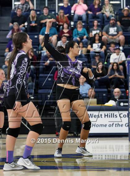 Thumbnail 1 in Mission Oak vs. Bakersfield Christian (CIF Central D3 Final) photogallery.