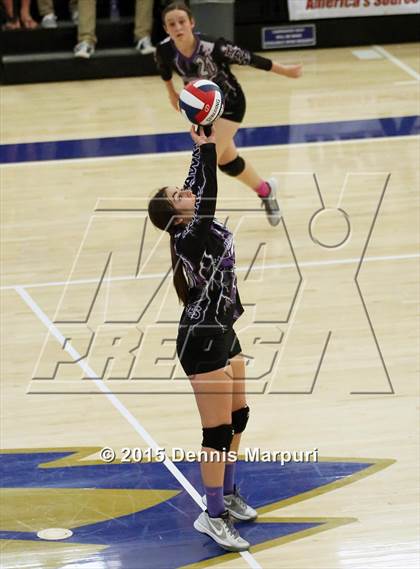 Thumbnail 2 in Mission Oak vs. Bakersfield Christian (CIF Central D3 Final) photogallery.