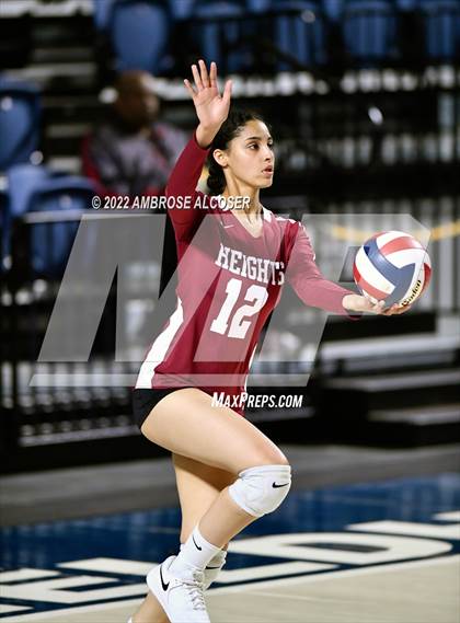 Thumbnail 2 in Cypress Creek vs. Heights (UIL Volleyball 6A Bi-District Playoff) photogallery.