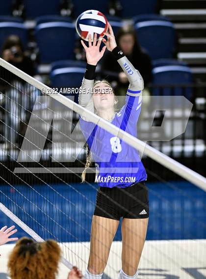 Thumbnail 1 in Cypress Creek vs. Heights (UIL Volleyball 6A Bi-District Playoff) photogallery.