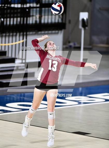 Thumbnail 1 in Cypress Creek vs. Heights (UIL Volleyball 6A Bi-District Playoff) photogallery.