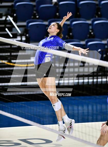 Thumbnail 1 in Cypress Creek vs. Heights (UIL Volleyball 6A Bi-District Playoff) photogallery.