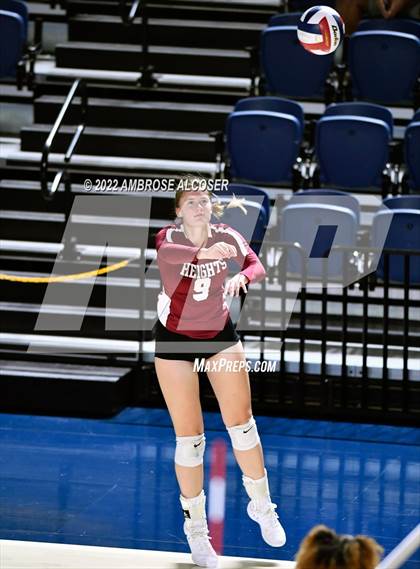 Thumbnail 2 in Cypress Creek vs. Heights (UIL Volleyball 6A Bi-District Playoff) photogallery.