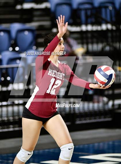 Thumbnail 1 in Cypress Creek vs. Heights (UIL Volleyball 6A Bi-District Playoff) photogallery.