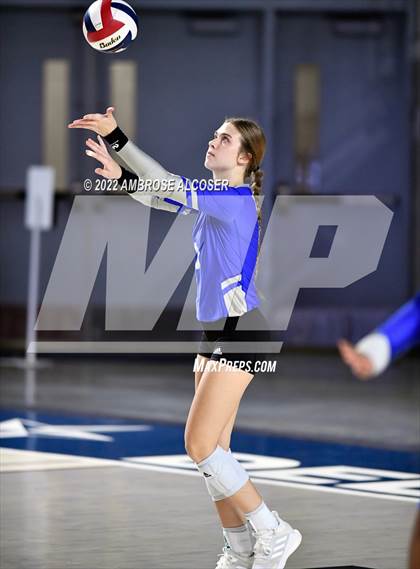 Thumbnail 3 in Cypress Creek vs. Heights (UIL Volleyball 6A Bi-District Playoff) photogallery.