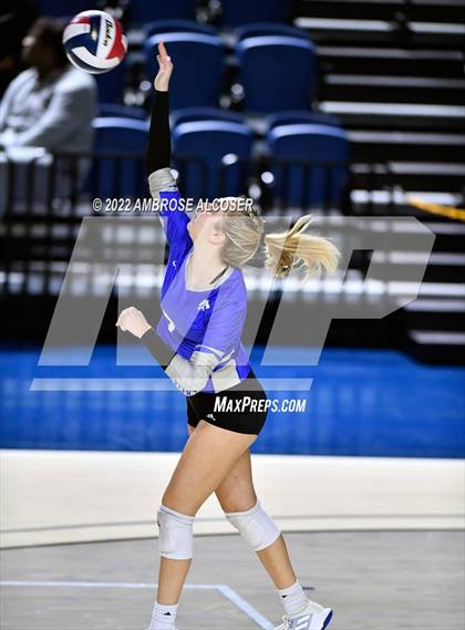 Thumbnail 2 in Cypress Creek vs. Heights (UIL Volleyball 6A Bi-District Playoff) photogallery.