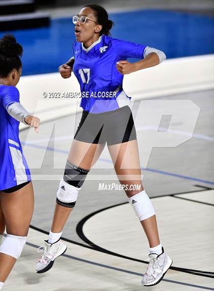 Thumbnail 1 in Cypress Creek vs. Heights (UIL Volleyball 6A Bi-District Playoff) photogallery.