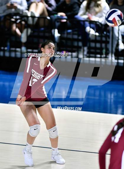 Thumbnail 2 in Cypress Creek vs. Heights (UIL Volleyball 6A Bi-District Playoff) photogallery.