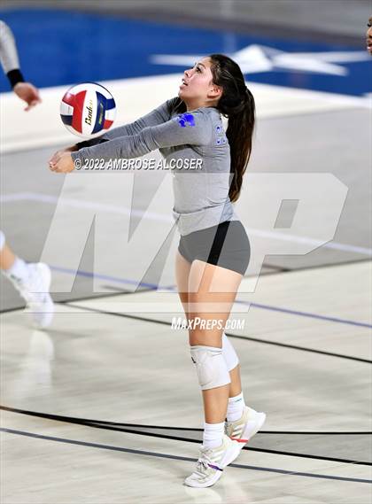 Thumbnail 2 in Cypress Creek vs. Heights (UIL Volleyball 6A Bi-District Playoff) photogallery.
